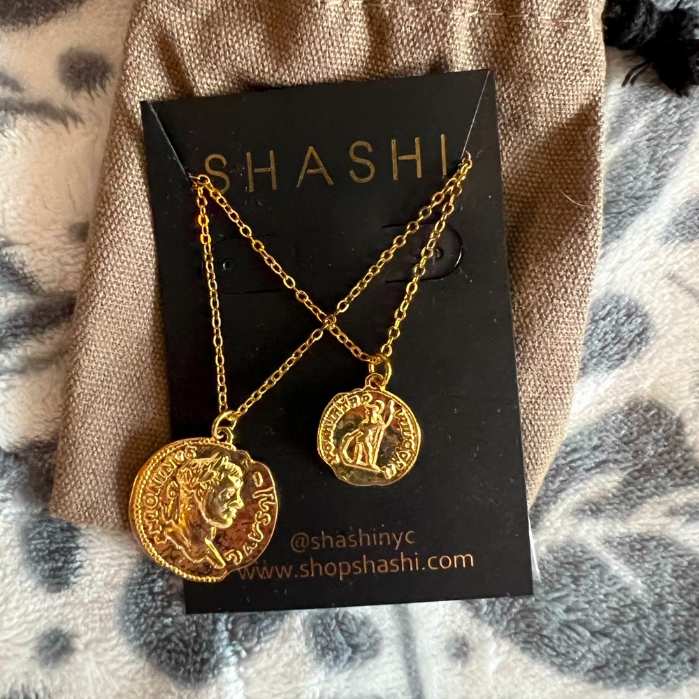 Shashi Double Armor Necklace